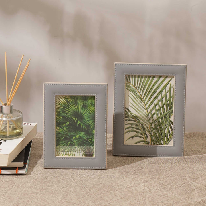 Sleek Grey Photo Frame for Displaying Your Favorite Memories