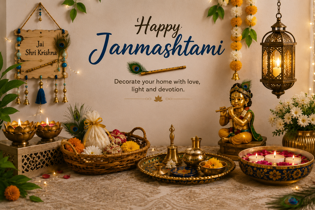 Unique Krishna Janmashtami Decoration Ideas at Home