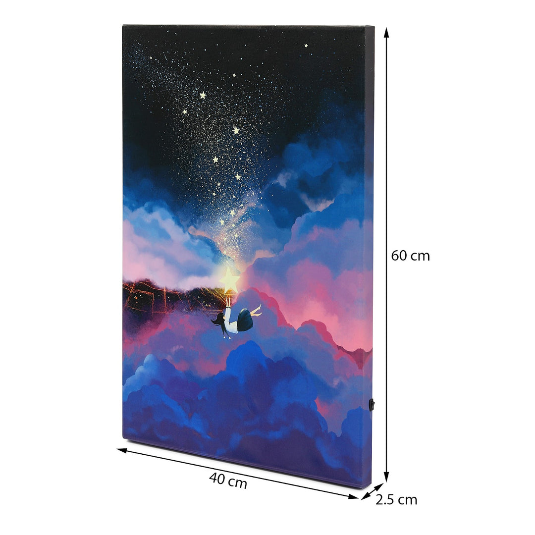 Expobazaar Falling Star Led Wall Art