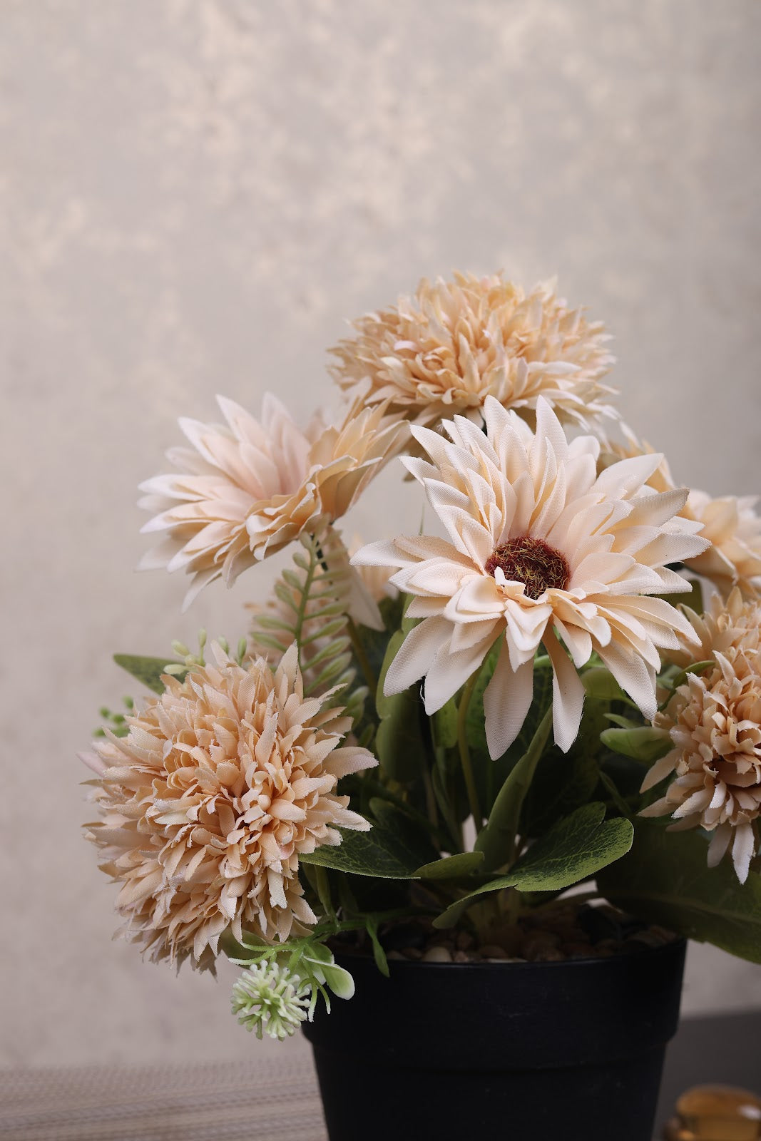 Expobazaar Elegant Artificial Dahlia Flower Bunch for Home Decor