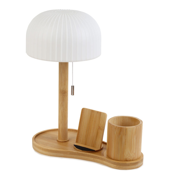 Expobazaar Mush Wood Study Lamp