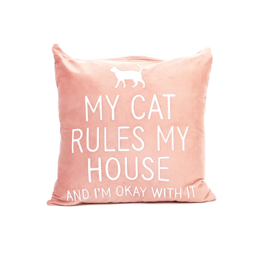 My Cat Velvet Cushion Cover 46 x 46 cm
