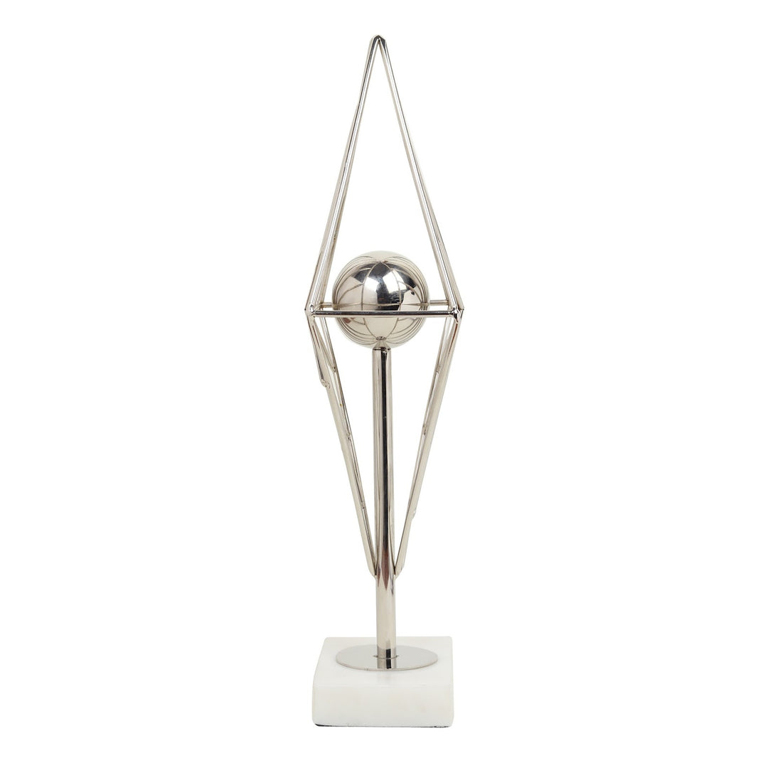 Expobazaar Diamond Prism Decor in Silver