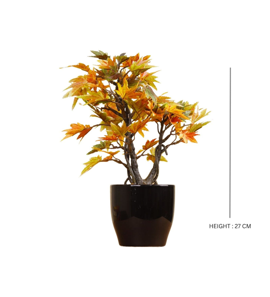 Expobazaar Elegant Maple Leaf Bonsai for Contemporary Decor