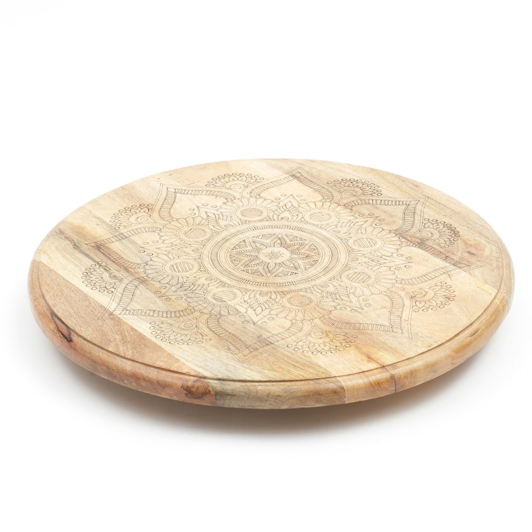 Mandala Rotating Serving Lazy Susan