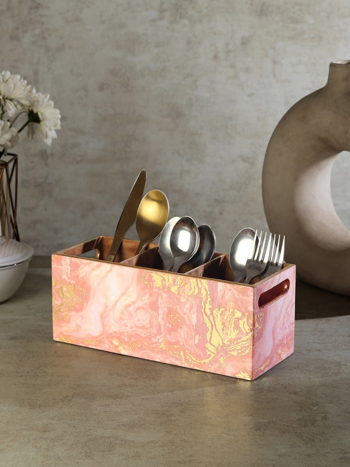 Expobazaar Rosa Perlino Cutlery holder