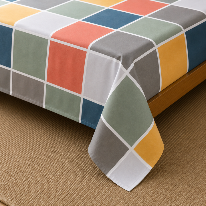 Kids Playful Abstract Print Bedsheet