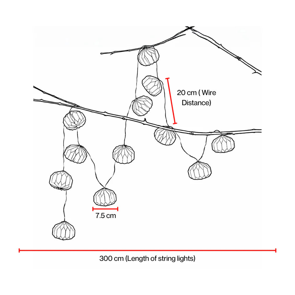 Expobazaar Tabla String Light