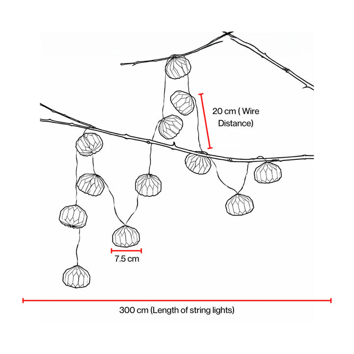 Expobazaar Tabla String Light
