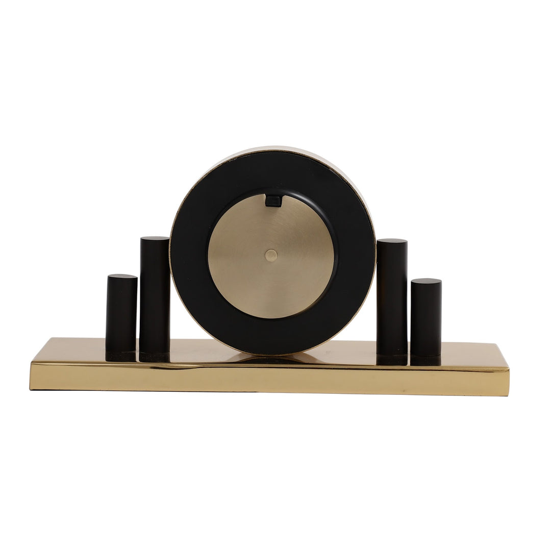 Expobazaar Harbor Hour Clock In Gold