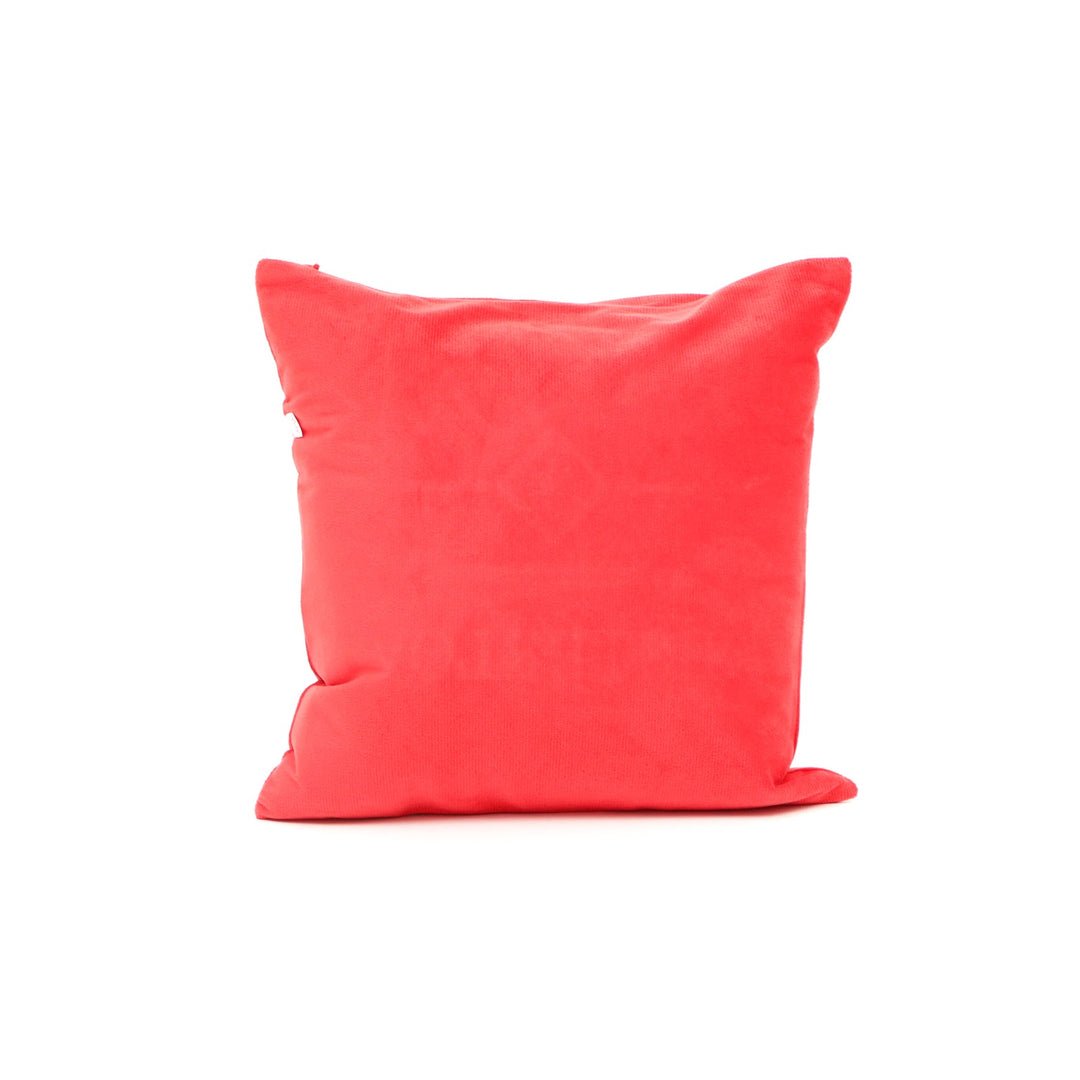 Rakhi Embroidered Velvet Cushion 30 cm, #SISTER LOVE, view 3