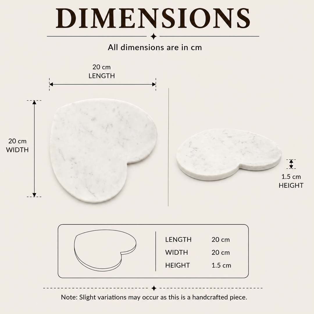 Puebla Marble Serving Tray Small