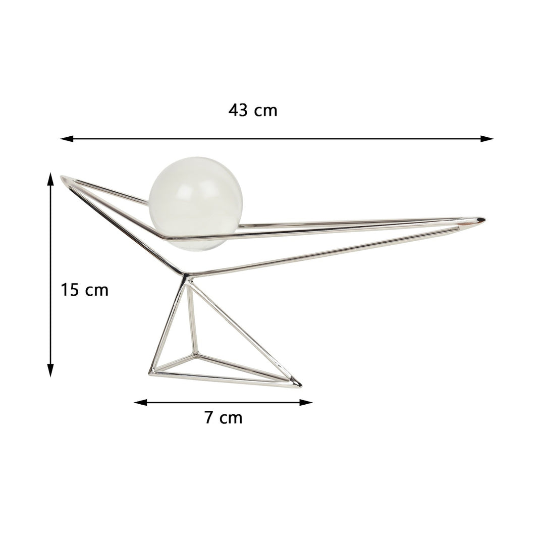 Expobazaar Orbs Triangular Nexus With Crystal Ball