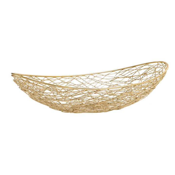 Expobazaar Vivian Basket in gold