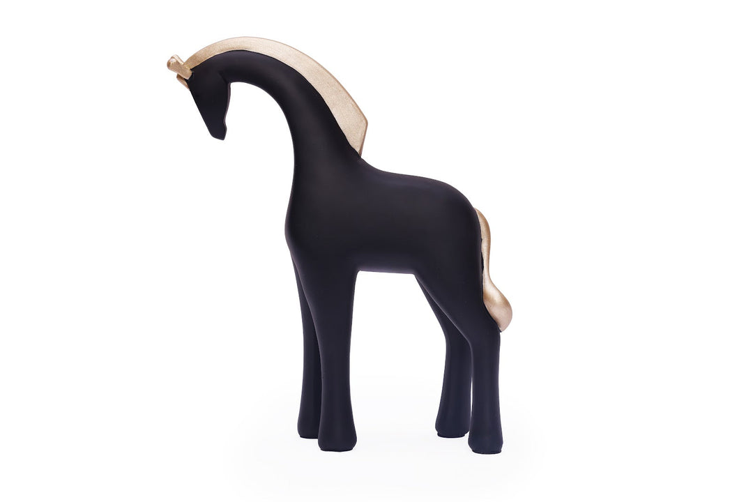 Expobazaar Elegant Modern Horse Resin Figurine for Home Decor