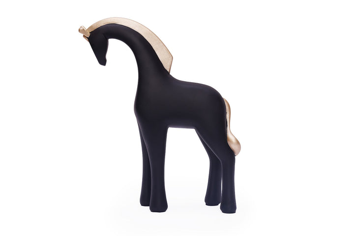 Expobazaar Elegant Modern Horse Resin Figurine for Home Decor