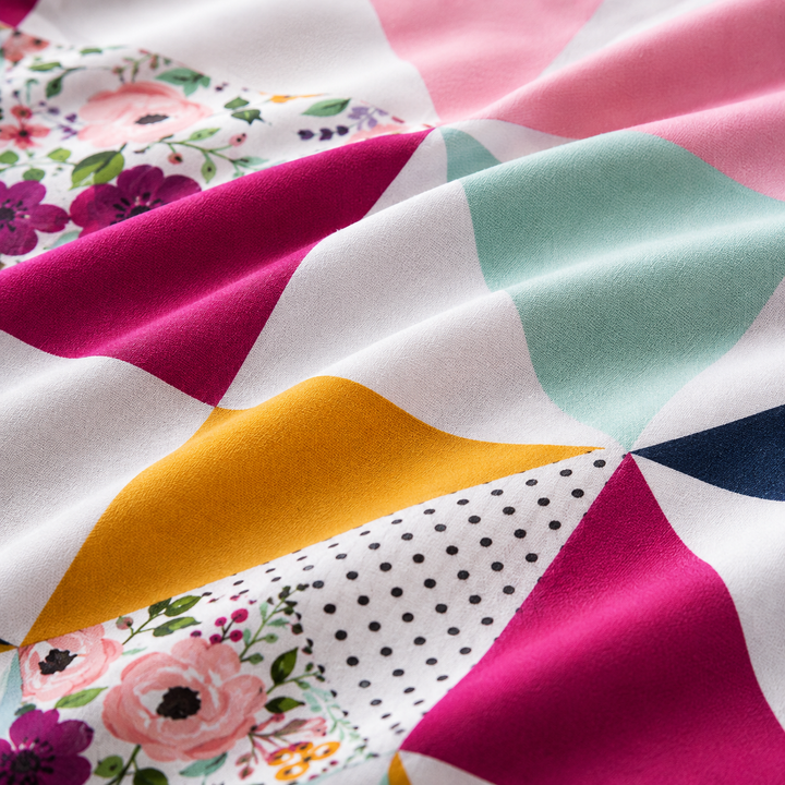 Kids Playful Rocket Print Bedsheet