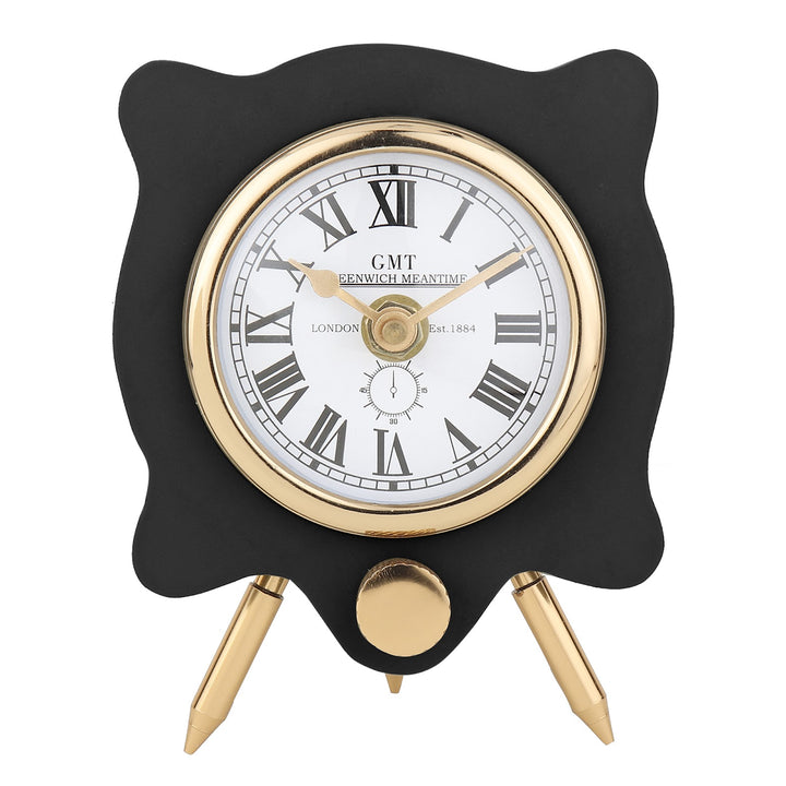 Expobazaar Pixel Pulse Table Clock in Black