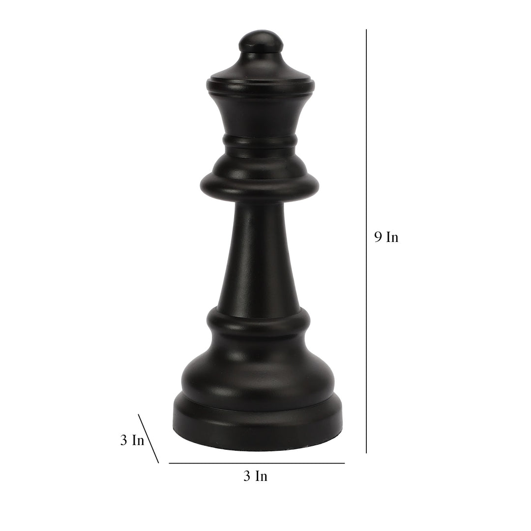 Expobazaar Chess King Black Showpiece
