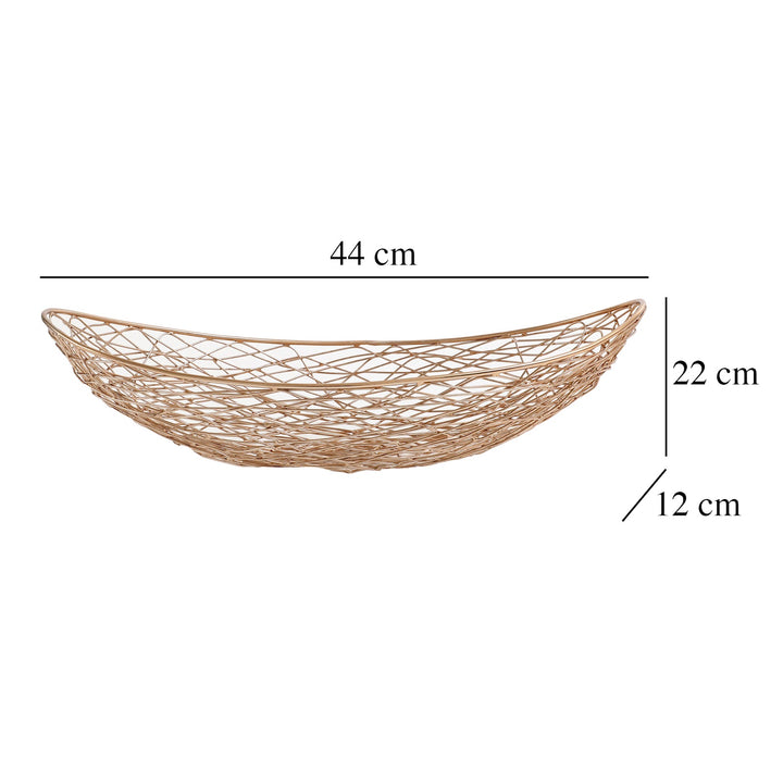 Expobazaar Vivian Basket in copper