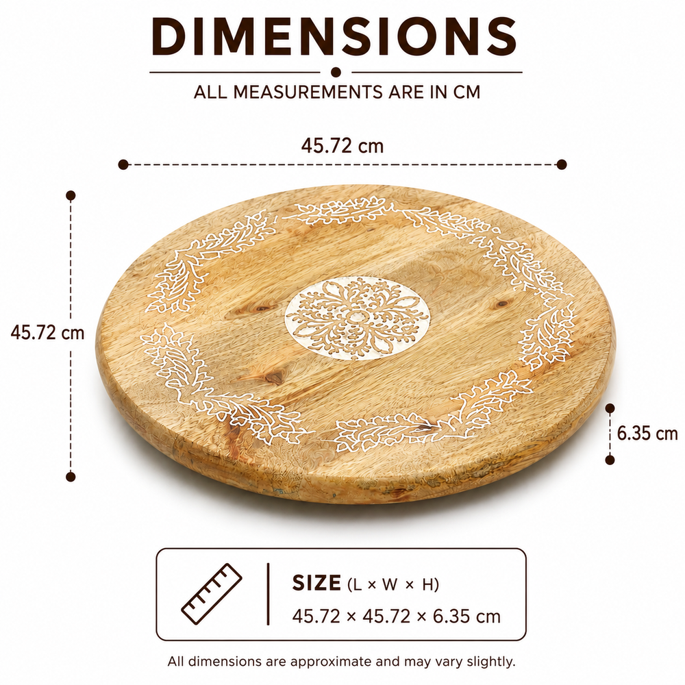 Nymeria Rotating Serving Lazy Susan