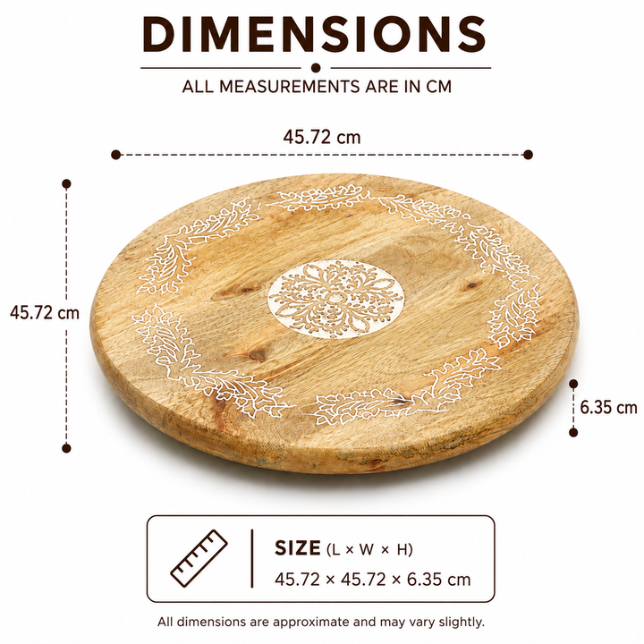 Nymeria Rotating Serving Lazy Susan
