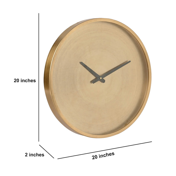 Expobazaar Metallica - Wall Clock Gold