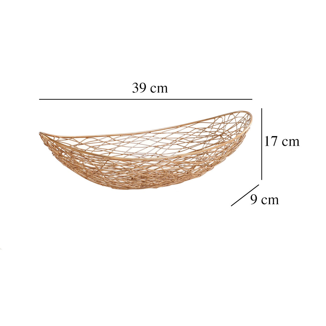 Expobazaar Vivian Basket small size in copper