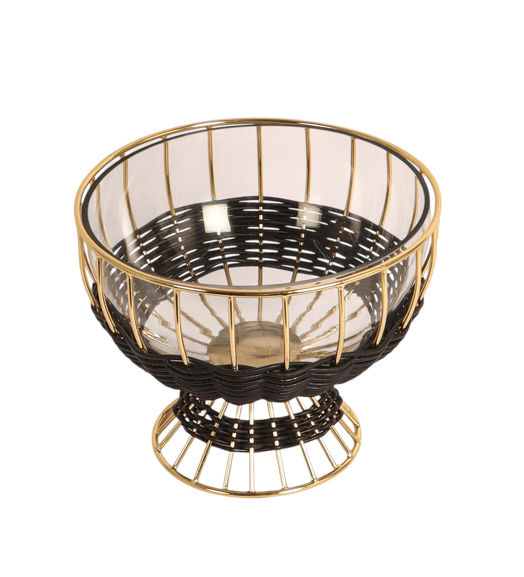 Expobazaar Elowen Bloom Medium Bowl Gold