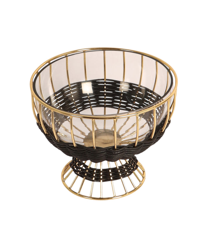 Expobazaar Elowen Bloom Medium Bowl Gold