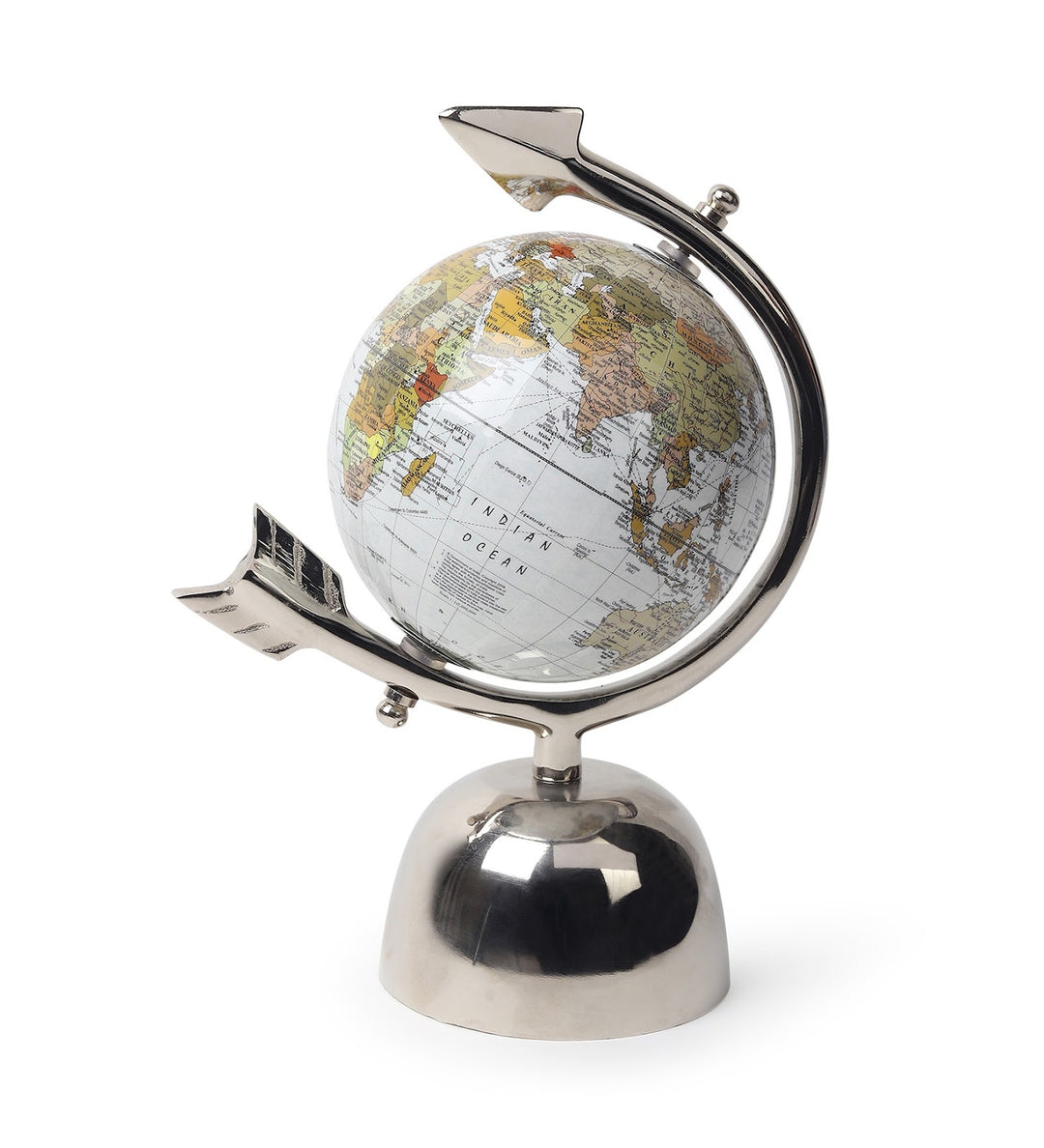 Asteron Chrome Aircraft Frame Desktop World Globe view 6
