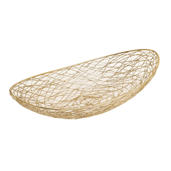 Expobazaar Vivian Basket in gold