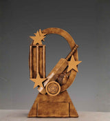 Expobazaar Cricket Champion Resin Trophy for Sports Decor