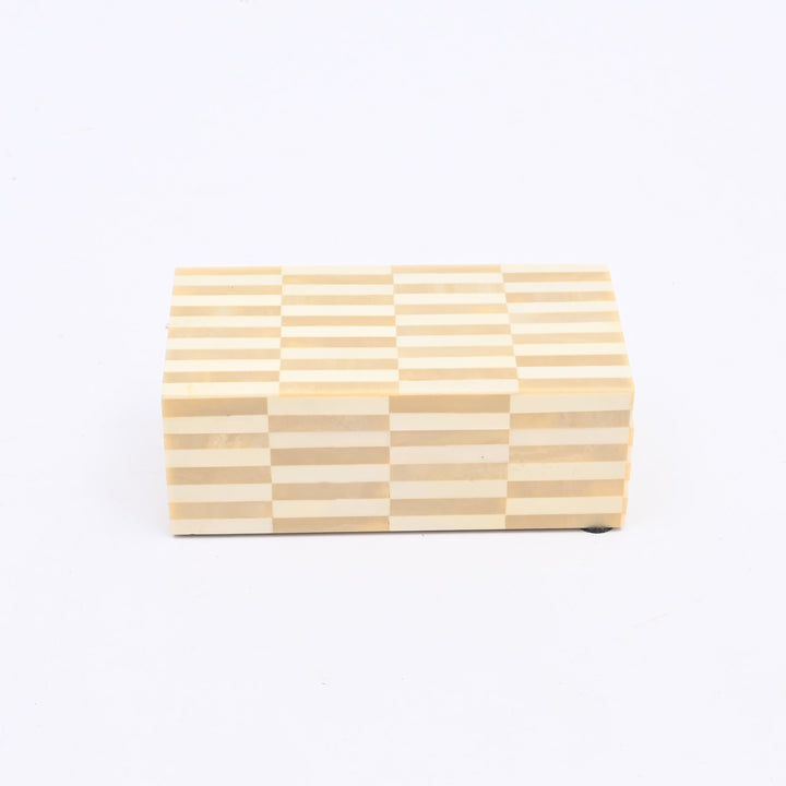 Ivory Inlay Decorative Storage Box Medium
