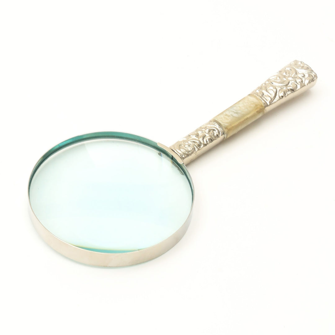 Delhi Round Handheld Table Magnifier