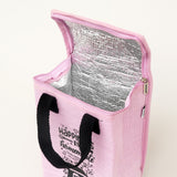 Insulated Jute Lunch Bag, Happiness Is Homemade