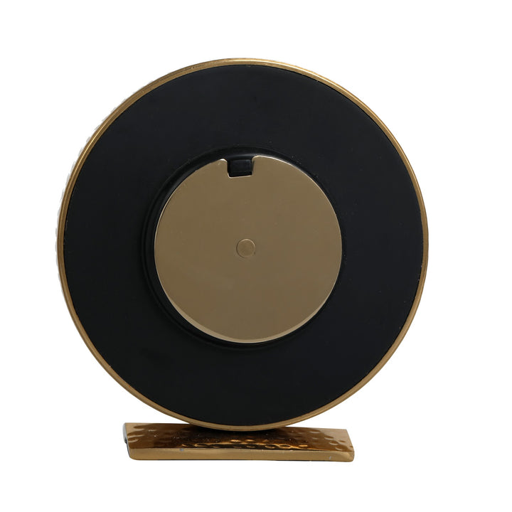 Expobazaar Minno Margot Gold Aluminium Table Clock