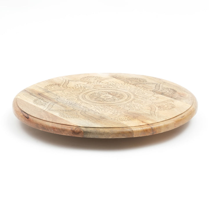 Mandala Rotating Serving Lazy Susan