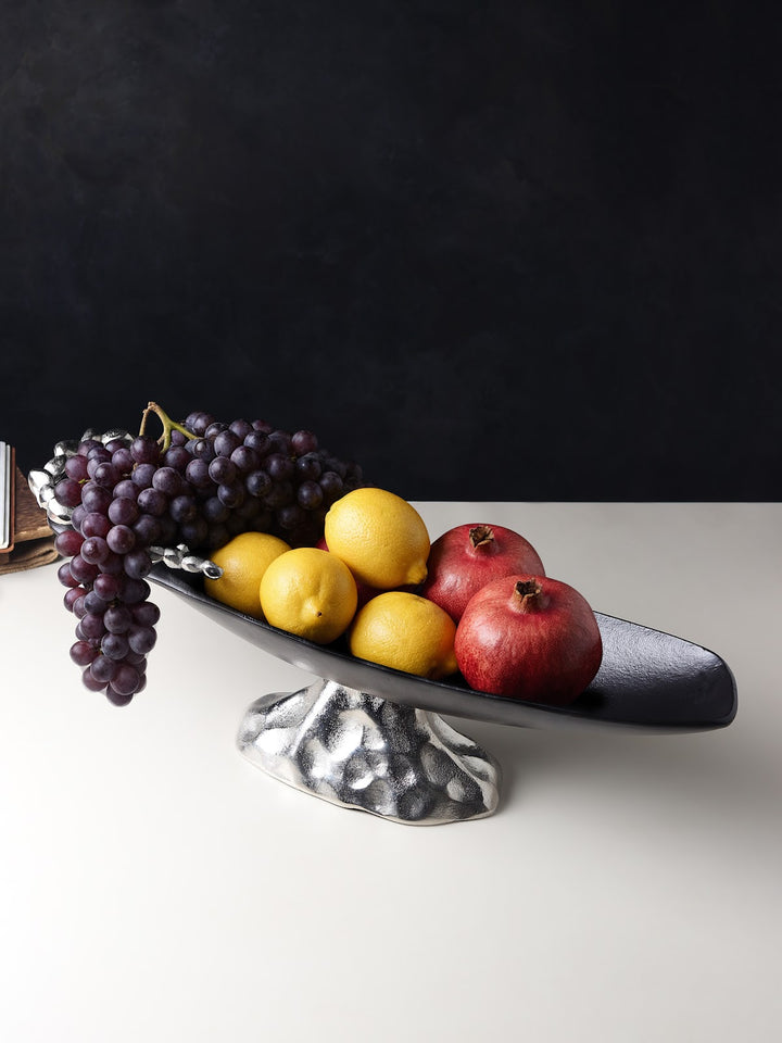 Expobazaar Stones Orivia Silver Platter Medium