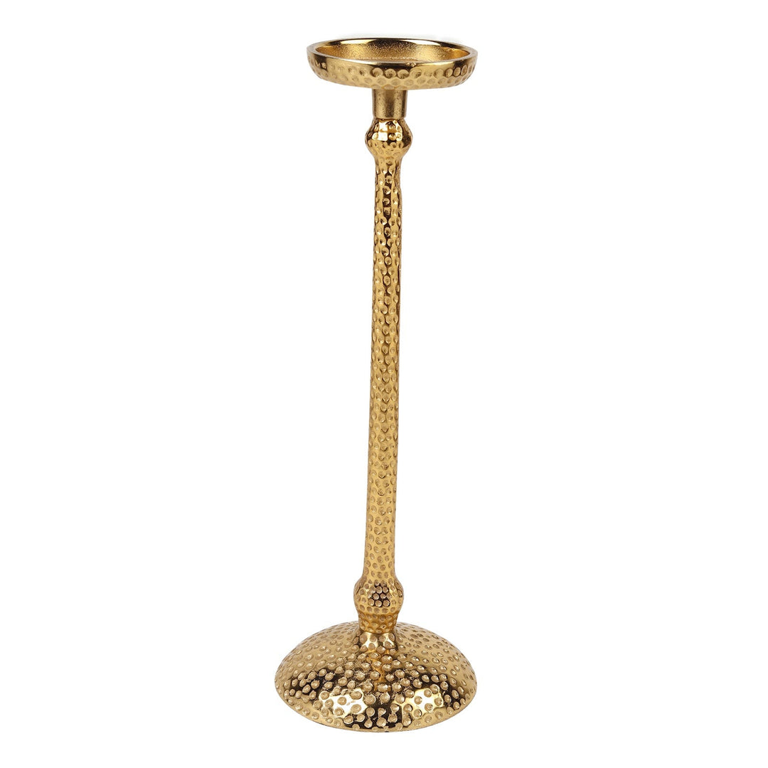 Expobazaar Harrington set of 2 gold candle holders