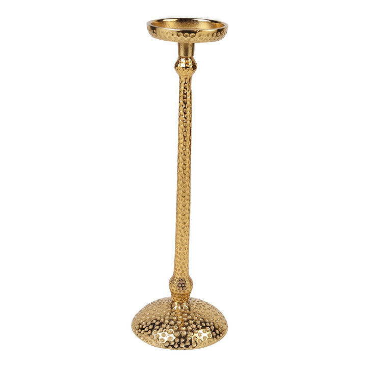 Expobazaar Harrington set of 2 gold candle holders