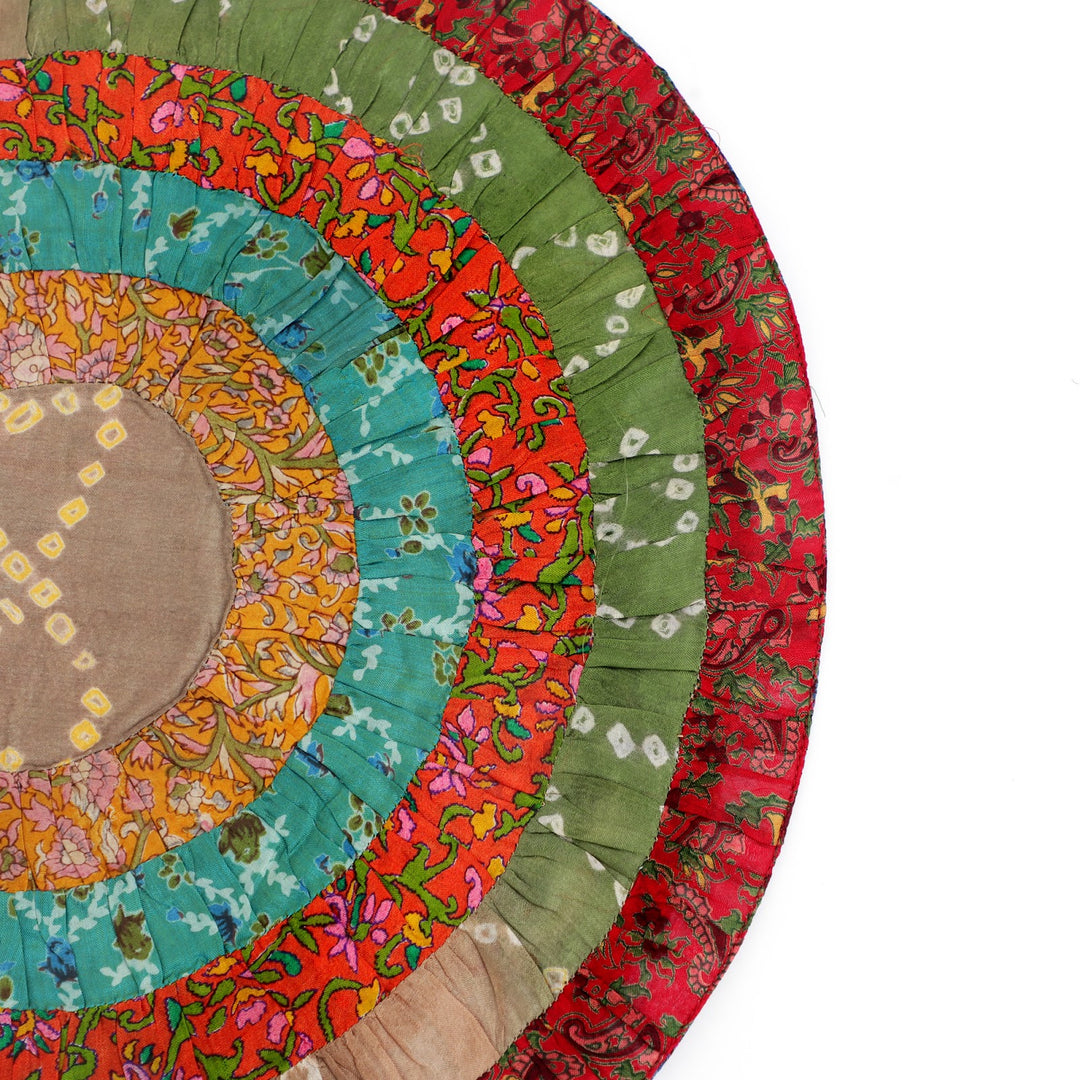 Silk Round Table Mat Set of 2, view 19