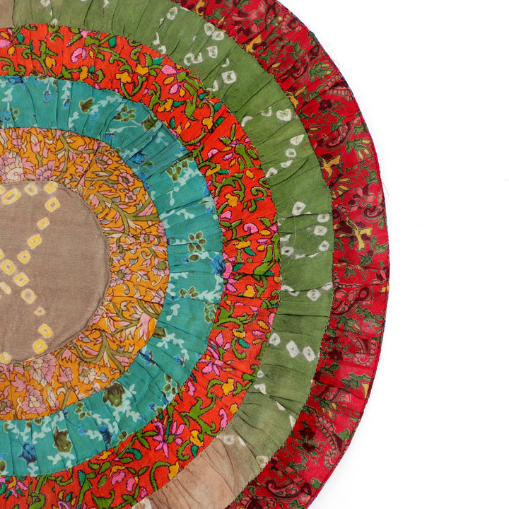 Silk Round Table Mat Set of 2, view 19
