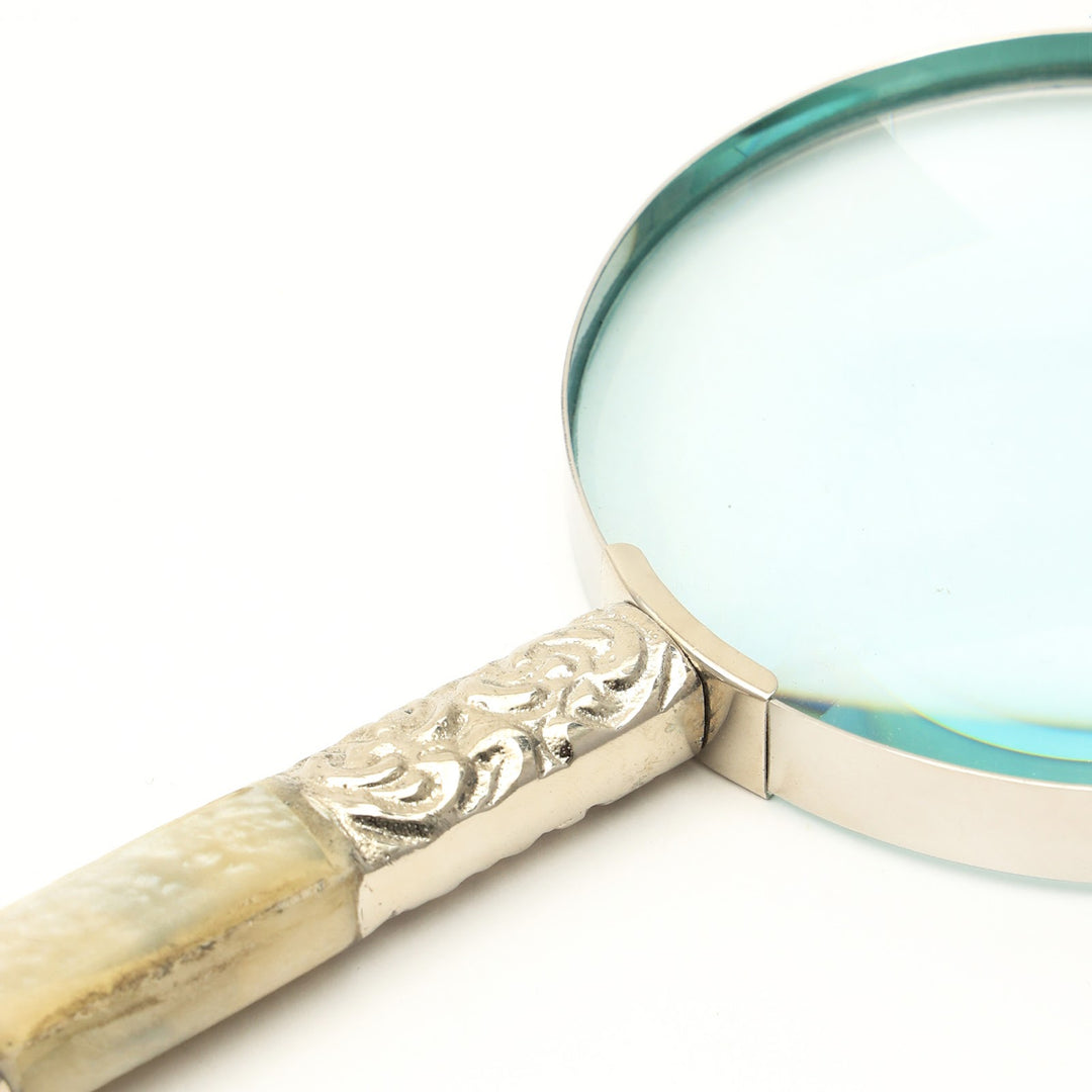 Delhi Round Handheld Table Magnifier