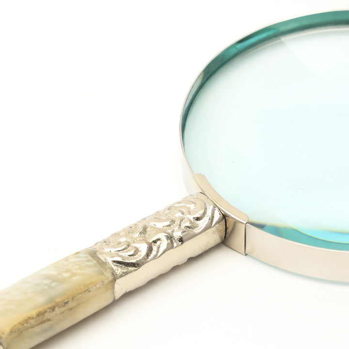 Delhi Round Handheld Table Magnifier