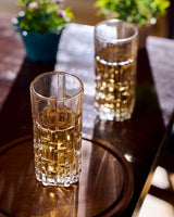 Rocky Textured Highball Glass in crystal glass, 300 ml
