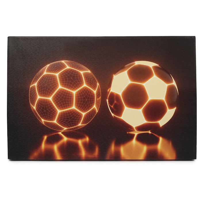 Expobazaar Soccer Ablaze Led Wall Art