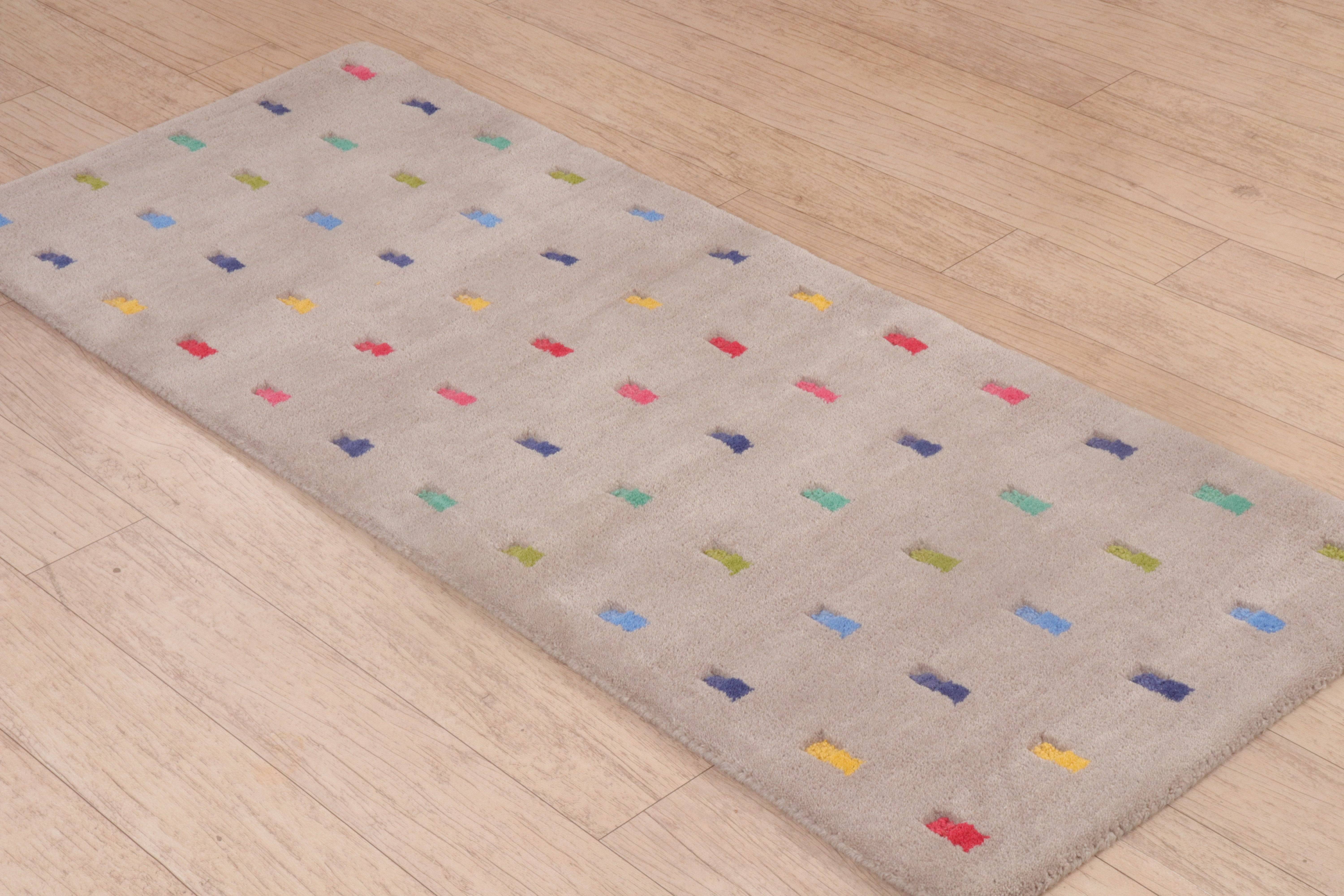 City Lights the Urban Trail | Hand-Tufted Wool Hallway Glow
