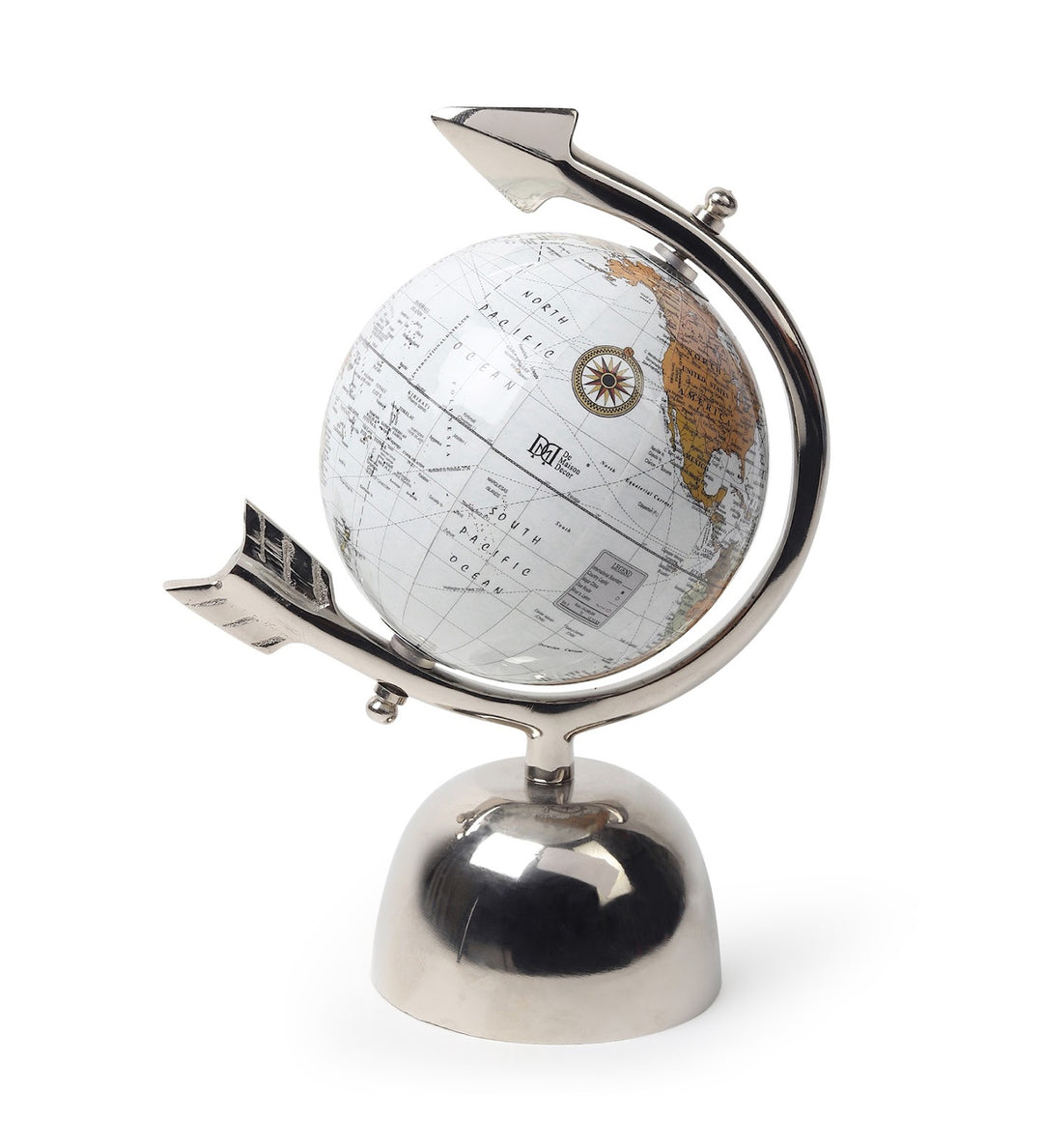 Asteron Chrome Aircraft Frame Desktop World Globe view 4