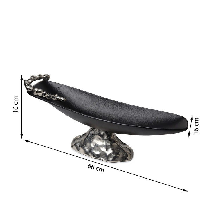 Expobazaar Stones Orivia Silver Platter Medium